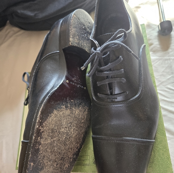 Max verre leather lace up shoes black size 8 - Picture 3 of 6